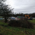 The start of HS2 destroying out shooting ground