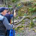 Kingswood against St Brides at their quarry shooting ground