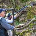 Kingswood against St Brides at their quarry shooting ground