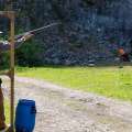 Kingswood against St Brides at their quarry shooting ground