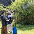 Kingswood against St Brides at their quarry shooting ground