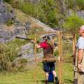 Kingswood against St Brides at their quarry shooting ground