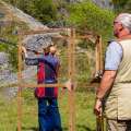 Kingswood against St Brides at their quarry shooting ground