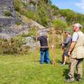 Kingswood against St Brides at their quarry shooting ground