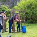 Kingswood against St Brides at their quarry shooting ground