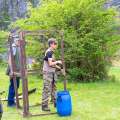 Kingswood against St Brides at their quarry shooting ground