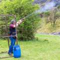 Kingswood against St Brides at their quarry shooting ground