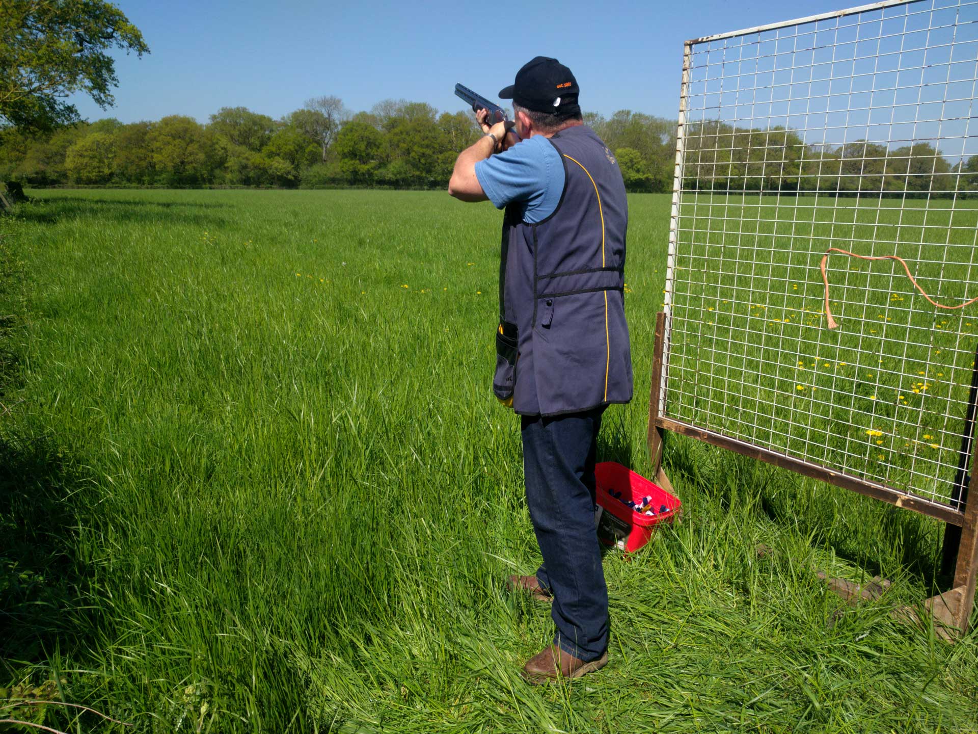 Kingswood Gun Club shooting at Doddershall shooting ground