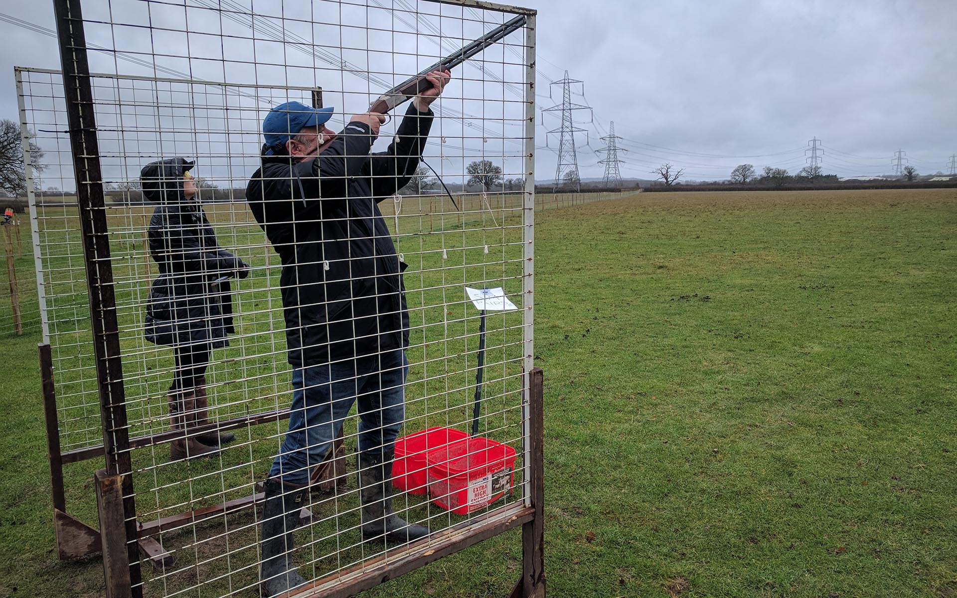 Kingswood Buckinghamshire Clay shooting at Doddershall