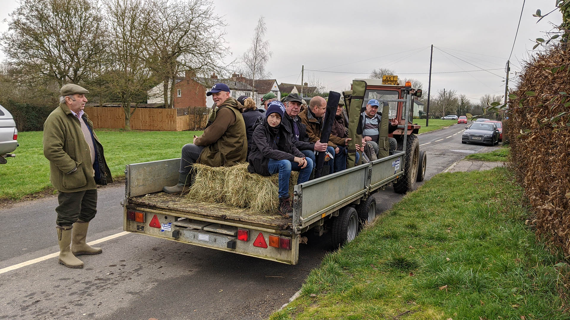 The Fred Dymock Trophy Clay shoot in Buckinghamshire