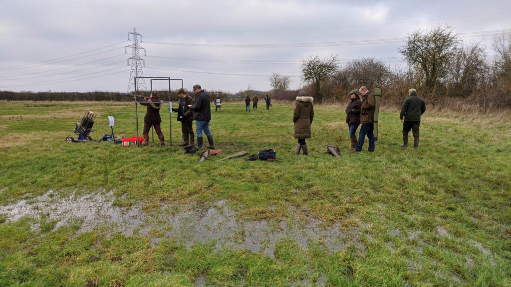 Ludgershall shooting ground under some water